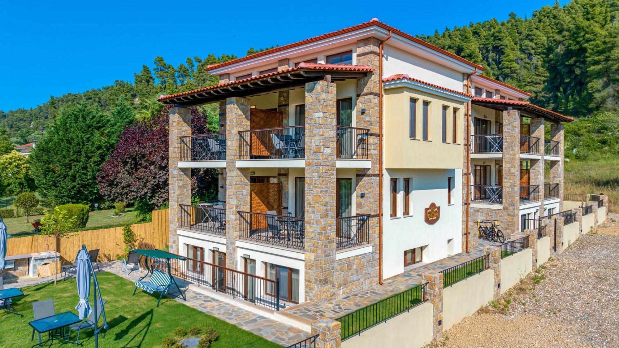 Penelope Luxury Suites Φούρκα Εξωτερικό φωτογραφία